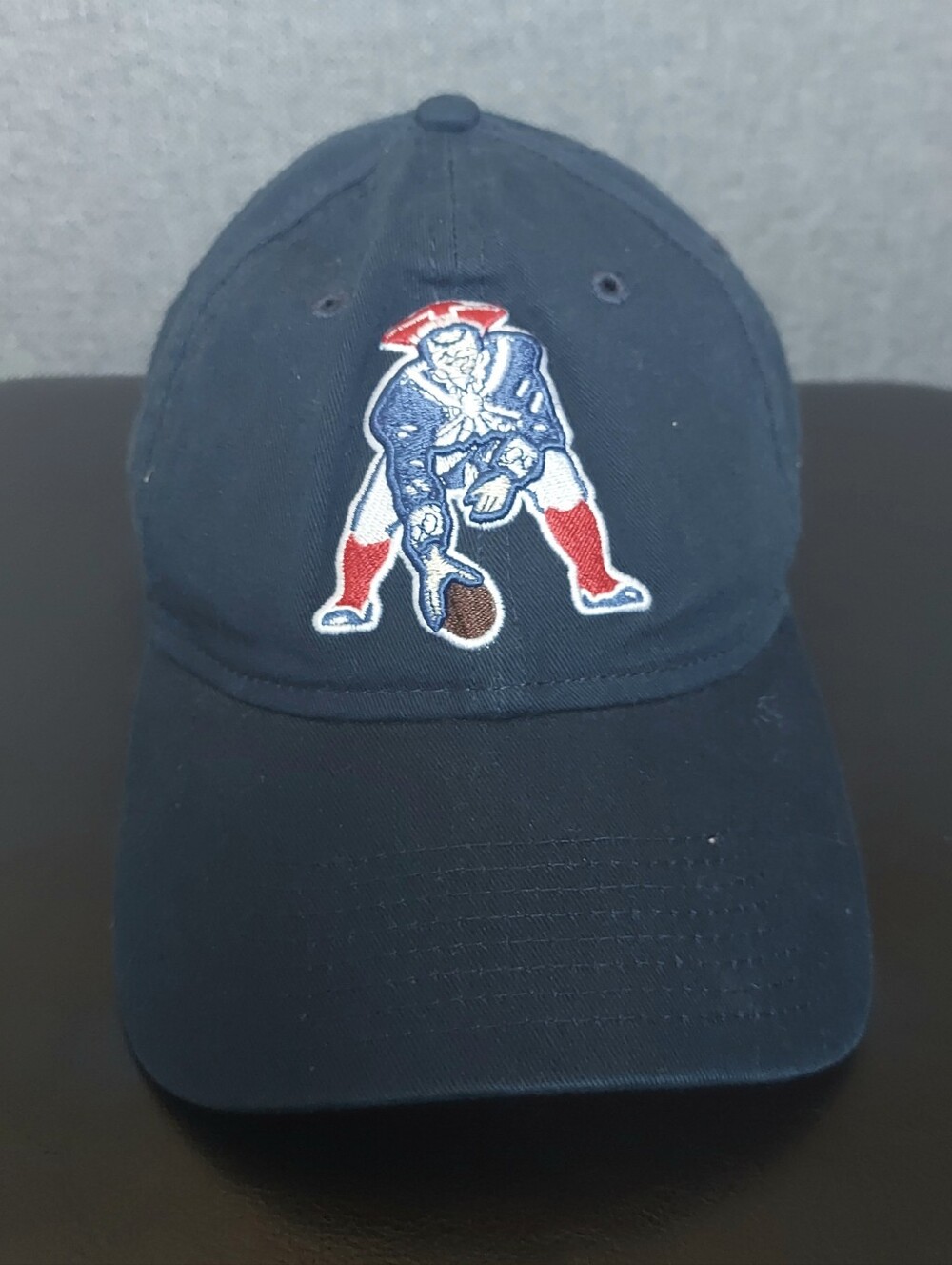 New England Patriots Adjustable Strapback Throwback Logo Baseball Hat